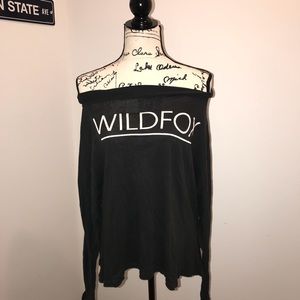 WILDFOX Cold Shoulder Top